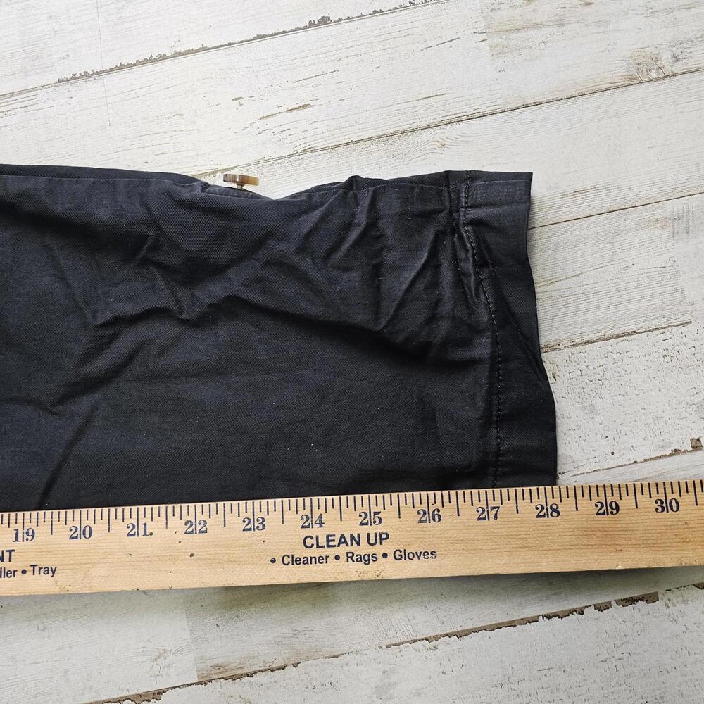 J Jill Ankle Roll Up Black Comfortable Pants Golf Casual Comfort Size 4 29x28 - Picture 8 of 9